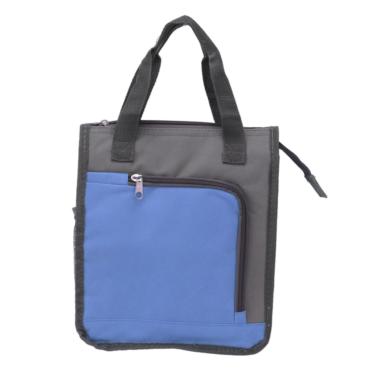 Insulated Refrigerated Bag Widened Handle Insulated Reusable Grocery Bag for Work Travel Hiking Food Delivery Blue