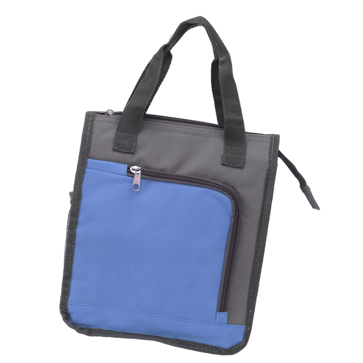 Insulated Refrigerated Bag Widened Handle Insulated Reusable Grocery Bag for Work Travel Hiking Food Delivery Blue