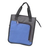 Insulated Refrigerated Bag Widened Handle Insulated Reusable Grocery Bag for Work Travel Hiking Food Delivery Blue