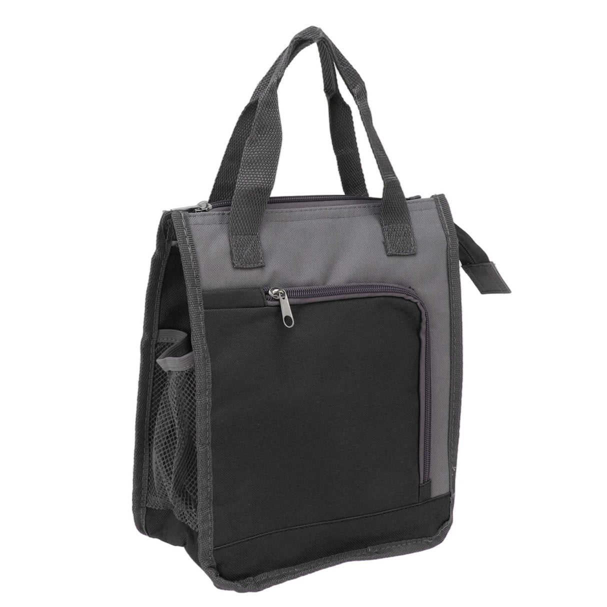 Insulated Refrigerated Bag Widened Handle Insulated Reusable Grocery Bag for Work Travel Hiking Food Delivery Black