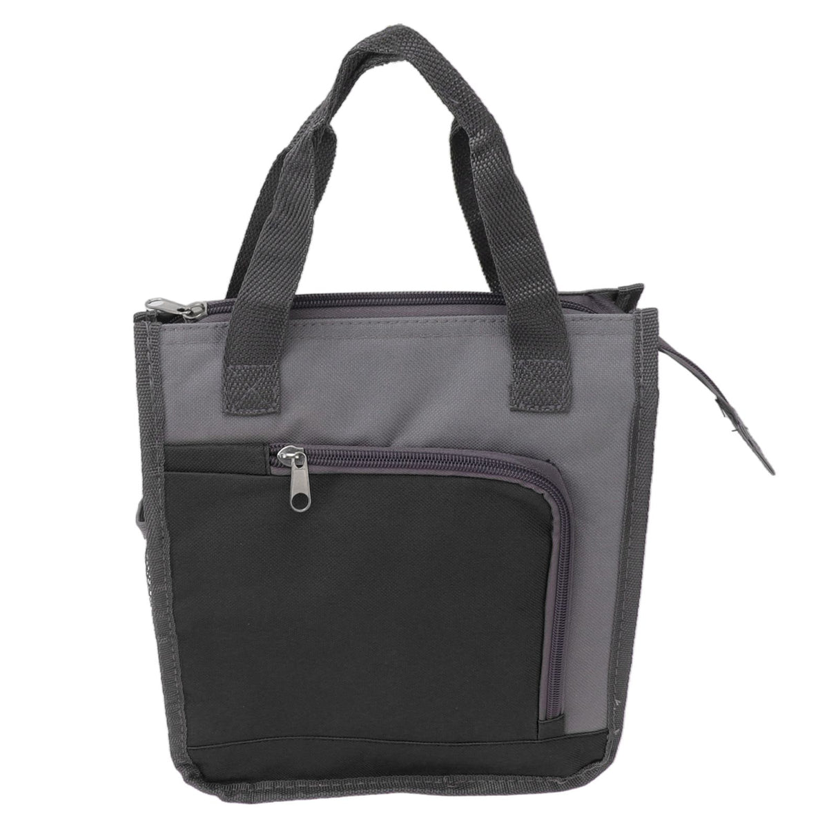 Insulated Refrigerated Bag Widened Handle Insulated Reusable Grocery Bag for Work Travel Hiking Food Delivery Black
