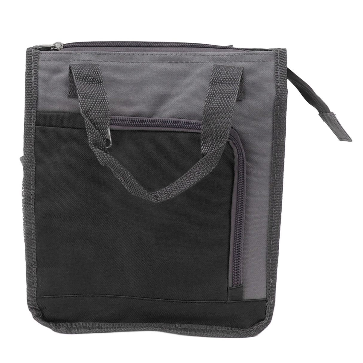 Insulated Refrigerated Bag Widened Handle Insulated Reusable Grocery Bag for Work Travel Hiking Food Delivery Black