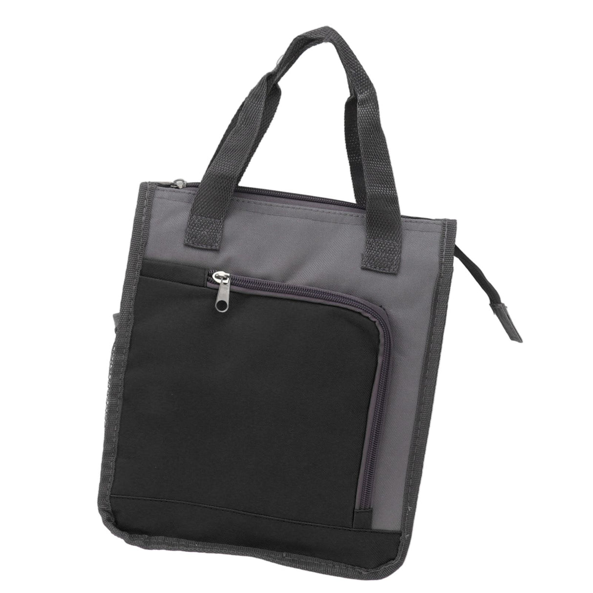 Insulated Refrigerated Bag Widened Handle Insulated Reusable Grocery Bag for Work Travel Hiking Food Delivery Black