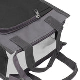 Insulated Refrigerated Bag Widened Handle Insulated Reusable Grocery Bag for Work Travel Hiking Food Delivery Black