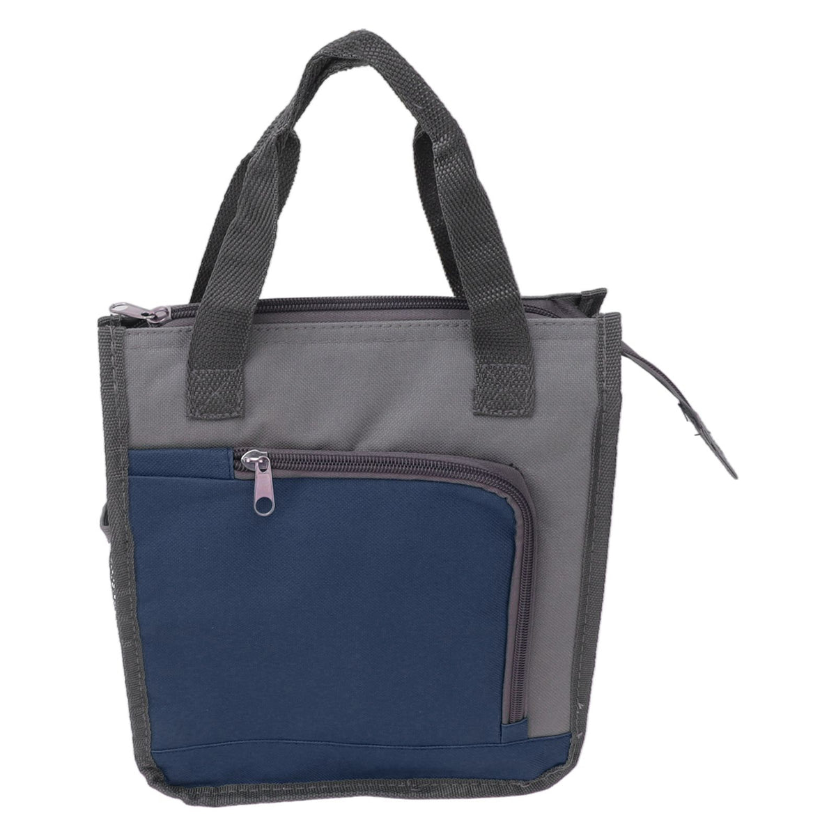 Insulated Refrigerated Bag Widened Handle Insulated Reusable Grocery Bag for Work Travel Hiking Food Delivery Dark Blue