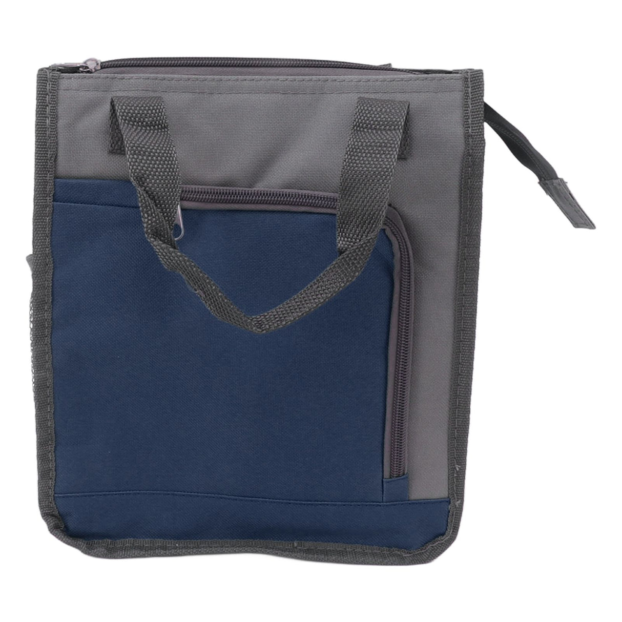 Insulated Refrigerated Bag Widened Handle Insulated Reusable Grocery Bag for Work Travel Hiking Food Delivery Dark Blue
