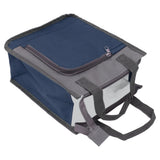 Insulated Refrigerated Bag Widened Handle Insulated Reusable Grocery Bag for Work Travel Hiking Food Delivery Dark Blue