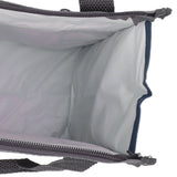 Insulated Refrigerated Bag Widened Handle Insulated Reusable Grocery Bag for Work Travel Hiking Food Delivery Dark Blue