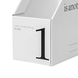Vertical File Folder Bin Paper Number Marking Slim Desk Storage Organizer for Books Notebooks Magazines Envelopes 1 - Low Angle