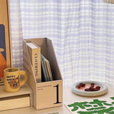 Vertical File Folder Bin Paper Number Marking Slim Desk Storage Organizer for Books Notebooks Magazines Envelopes 1