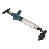 Toilet Plunger Kit High Pressure Fast Efficient Manual Drain Plumb Plunger for Bathroom Kitchen Floor Drain - 45-Degree Angle