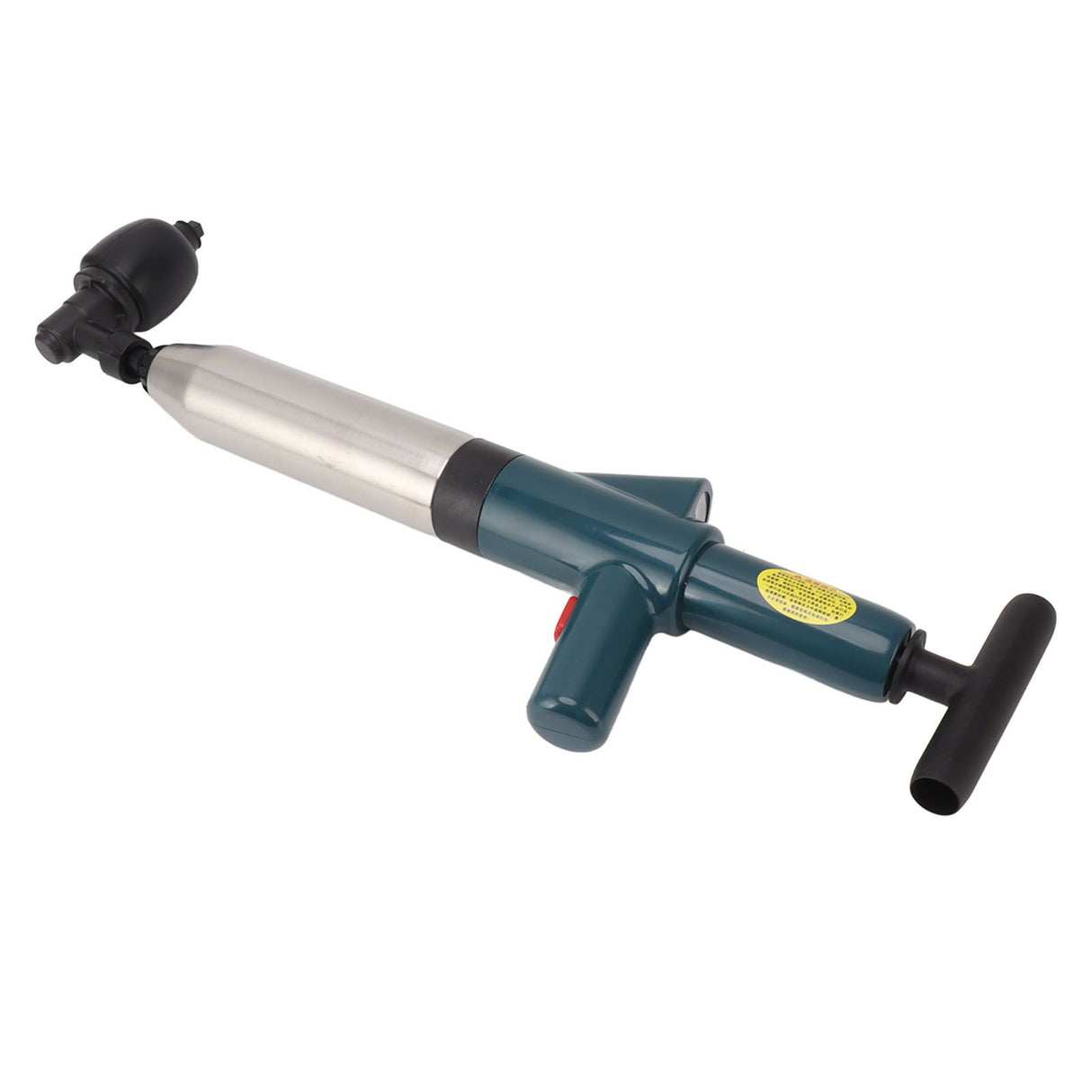 Toilet Plunger Kit High Pressure Fast Efficient Manual Drain Plumb Plunger for Bathroom Kitchen Floor Drain