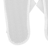 18 Pair Disposable Slippers Prevent Slip Waterproof Sole Soft Lightweight Guest Slippers for Hotel Travel Spa White - Extra Image