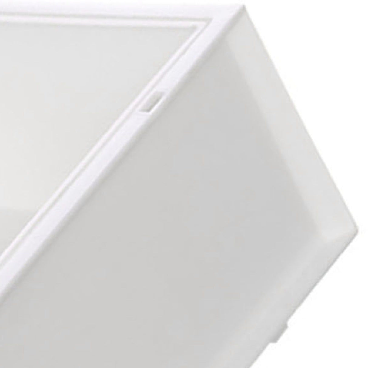 Desktop Storage Box Plastic Desk Makeup Organizer Stationery Supplies Storage Box with Drawer White