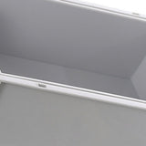 Desktop Storage Box Plastic Desk Makeup Organizer Stationery Supplies Storage Box with Drawer Grey