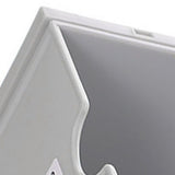 Desktop Storage Box Plastic Desk Makeup Organizer Stationery Supplies Storage Box with Drawer Grey - Extra Image