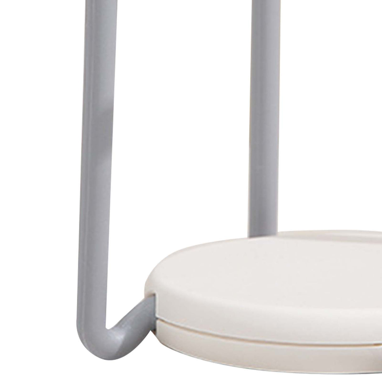 Bowl Organizer Multiple Functional Retractable Dish Drying Rack for Kitchen Counter Grey and White