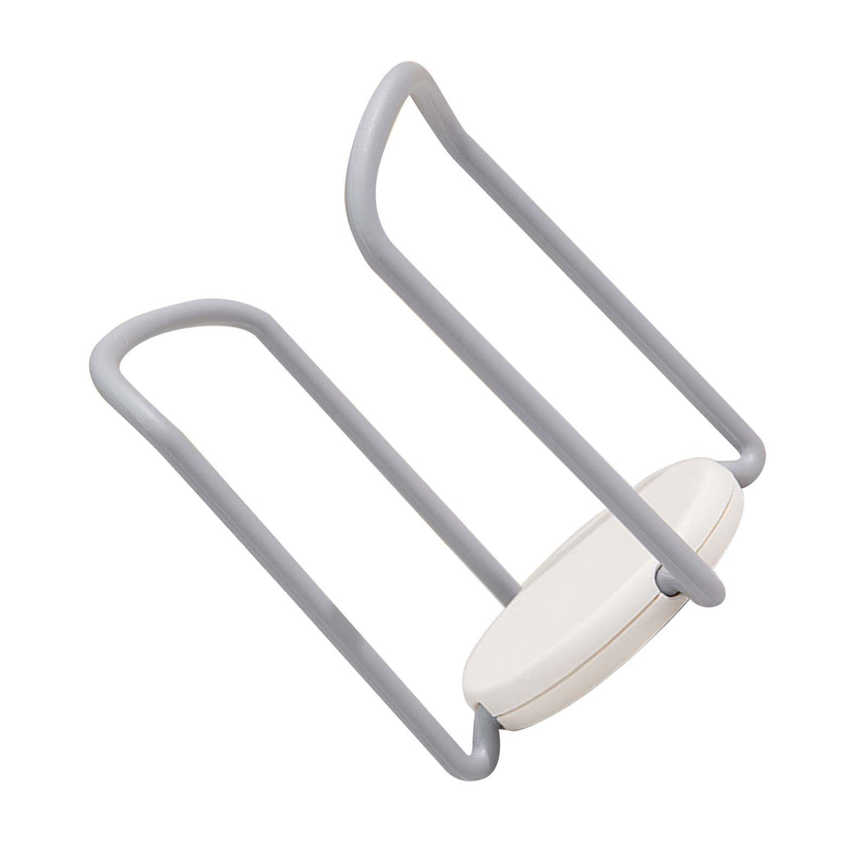 Bowl Organizer Multiple Functional Retractable Dish Drying Rack for Kitchen Counter Grey and White