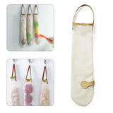 Fruit Storage Net Bag Breathable Reusable Hanging Storage Bag for Vegetable Onions Garlic - 45-Degree Angle