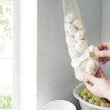 Fruit Storage Net Bag Breathable Reusable Hanging Storage Bag for Vegetable Onions Garlic