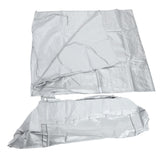 Washing Machine Cover Waterproof Sunscreen Dustproof Durable Thickened Washer Cover for Home Kitchen Laundry Silver