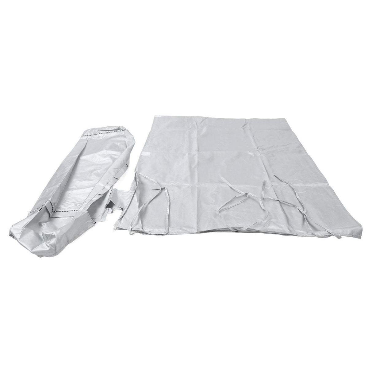 Washing Machine Cover Waterproof Sunscreen Dustproof Durable Thickened Washer Cover for Home Kitchen Laundry Silver