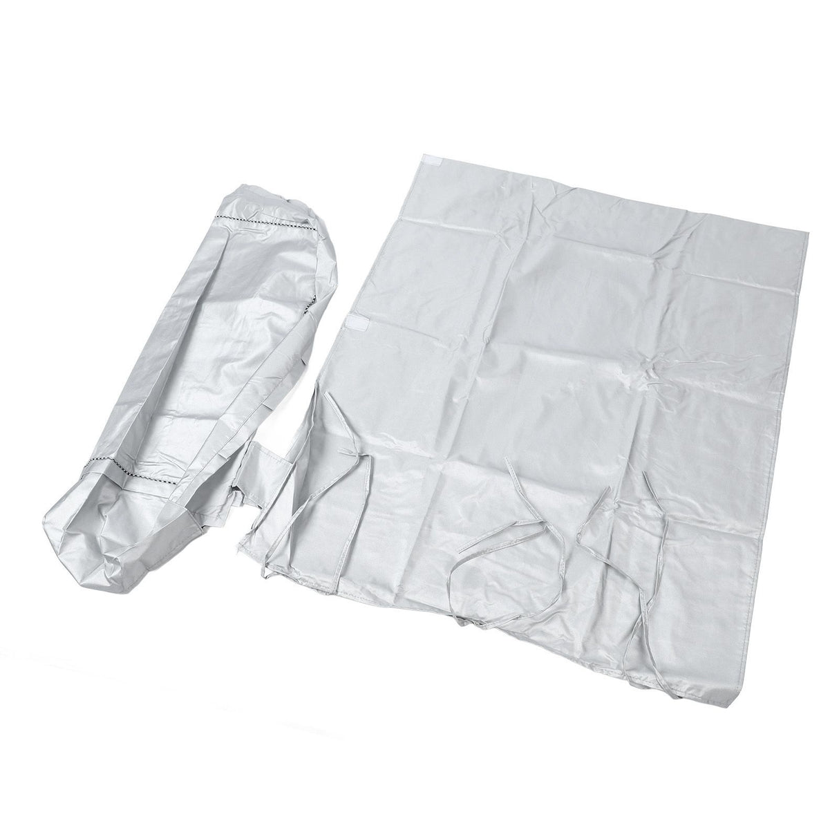 Washing Machine Cover Waterproof Sunscreen Dustproof Durable Thickened Washer Cover for Home Kitchen Laundry Silver