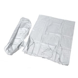 Washing Machine Cover Waterproof Sunscreen Dustproof Durable Thickened Washer Cover for Home Kitchen Laundry Silver