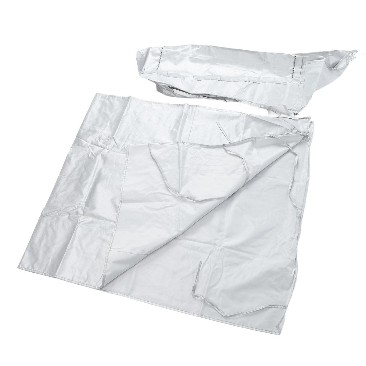 Washing Machine Cover Waterproof Sunscreen Dustproof Durable Thickened Washer Cover for Home Kitchen Laundry Silver