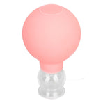 Glass Silicone Cupping Cup Vacuum Suction Massage Therapy for Face Skin Beauty Tool Model 1
