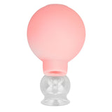 Glass Silicone Cupping Cup Vacuum Suction Massage Therapy for Face Skin Beauty Tool Model 1