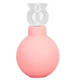 Glass Silicone Cupping Cup Vacuum Suction Massage Therapy for Face Skin Beauty Tool Model 1 - Low Angle