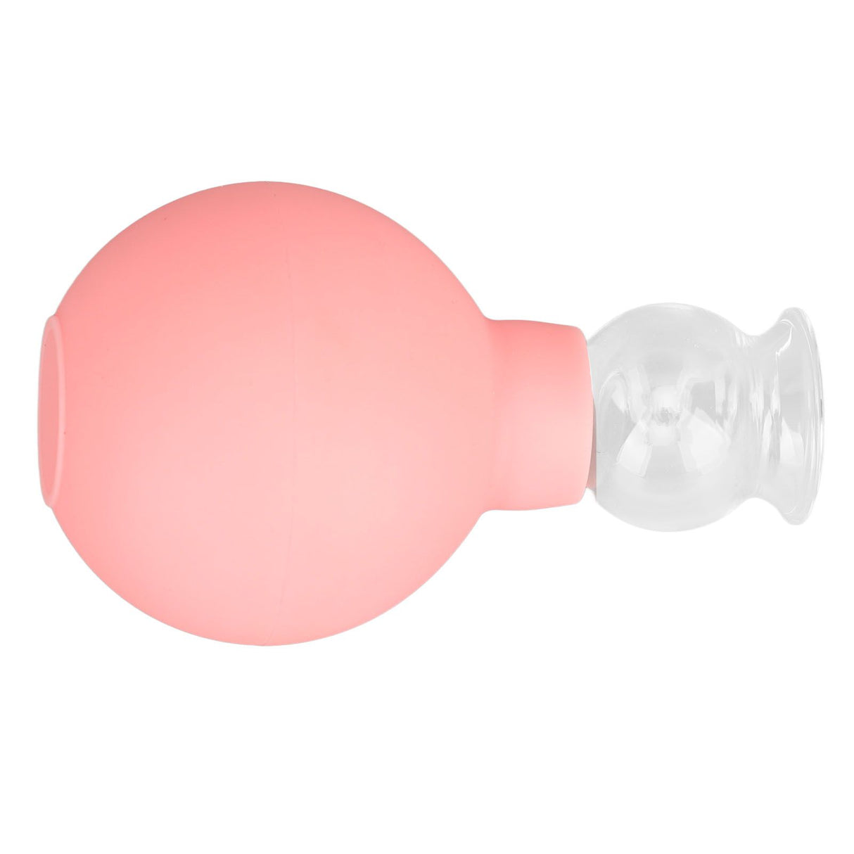 Glass Silicone Cupping Cup Vacuum Suction Massage Therapy for Face Skin Beauty Tool Model 1