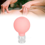 Glass Silicone Cupping Cup Vacuum Suction Massage Therapy for Face Skin Beauty Tool Model 1 - Extra Image
