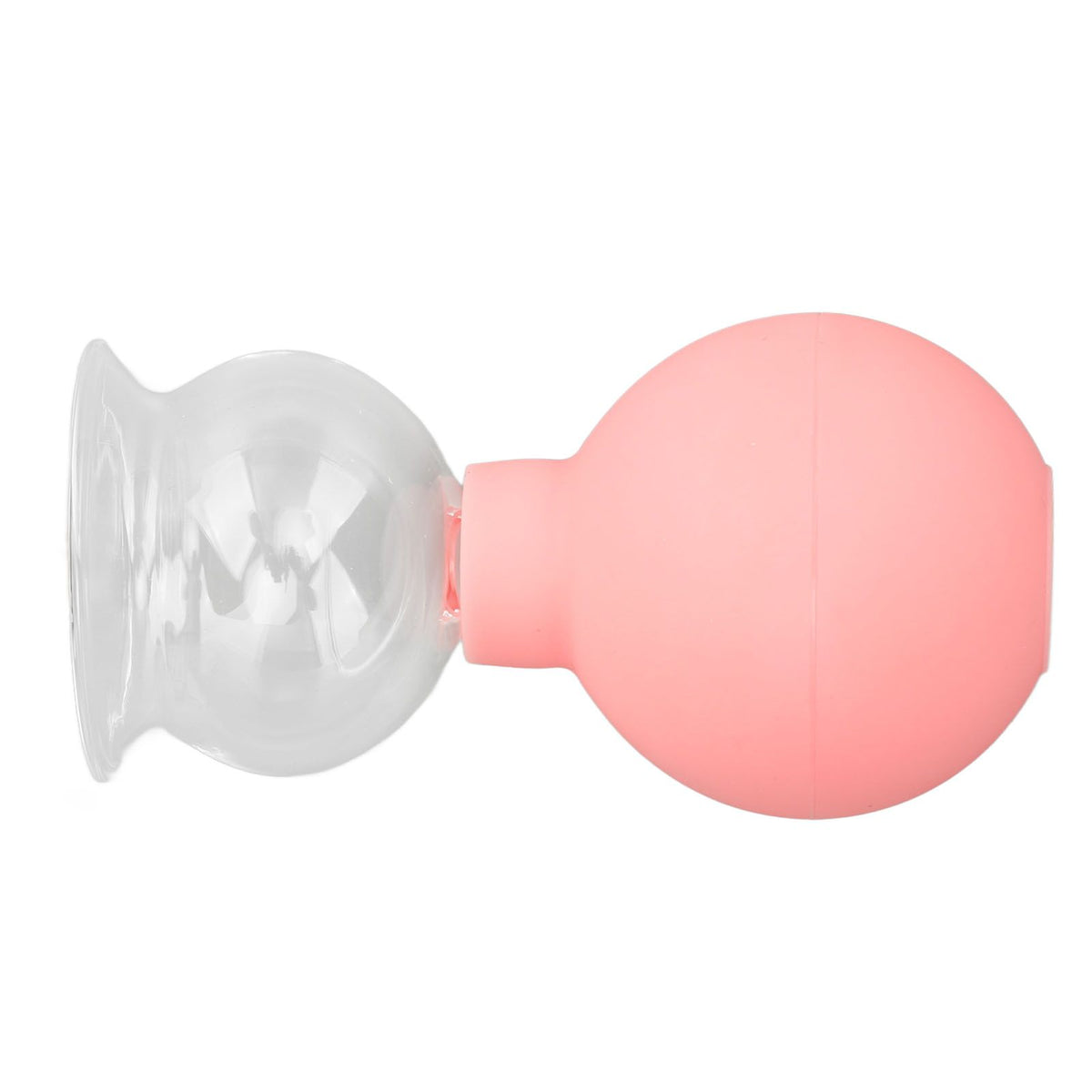 Glass Silicone Cupping Cup Vacuum Suction Massage Therapy for Face Skin Beauty Tool Model 3