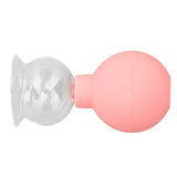 Glass Silicone Cupping Cup Vacuum Suction Massage Therapy for Face Skin Beauty Tool Model 3