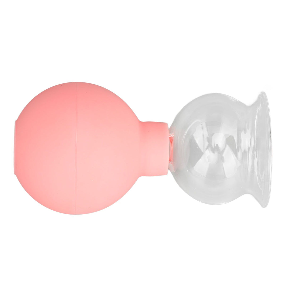 Glass Silicone Cupping Cup Vacuum Suction Massage Therapy for Face Skin Beauty Tool Model 3