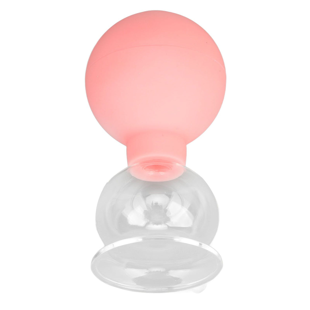 Glass Silicone Cupping Cup Vacuum Suction Massage Therapy for Face Skin Beauty Tool Model 3