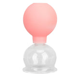 Glass Silicone Cupping Cup Vacuum Suction Massage Therapy for Face Skin Beauty Tool Model 4