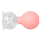 Glass Silicone Cupping Cup Vacuum Suction Massage Therapy for Face Skin Beauty Tool Model 4