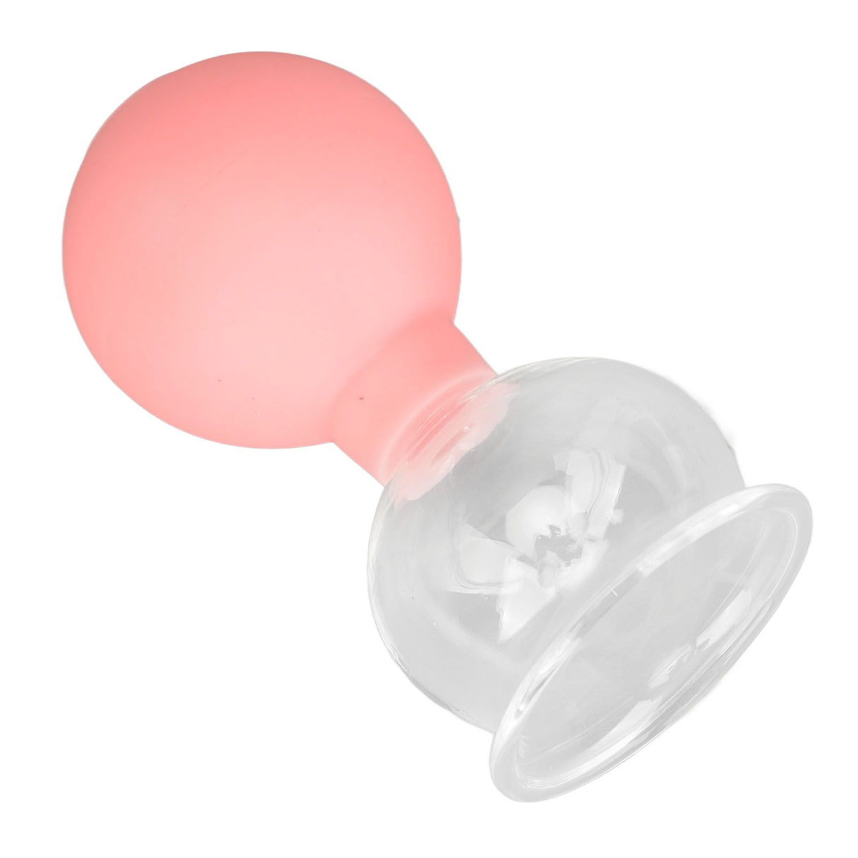Glass Silicone Cupping Cup Vacuum Suction Massage Therapy for Face Skin Beauty Tool Model 4