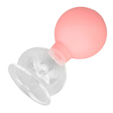 Glass Silicone Cupping Cup Vacuum Suction Massage Therapy for Face Skin Beauty Tool Model 4