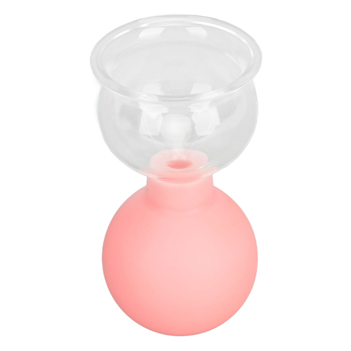 Glass Silicone Cupping Cup Vacuum Suction Massage Therapy for Face Skin Beauty Tool Model 4
