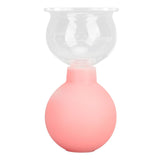 Glass Silicone Cupping Cup Vacuum Suction Massage Therapy for Face Skin Beauty Tool Model 4