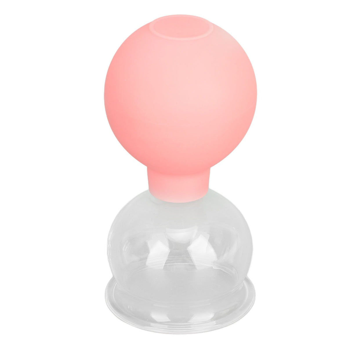 Glass Silicone Cupping Cup Vacuum Suction Massage Therapy for Face Skin Beauty Tool Model 4