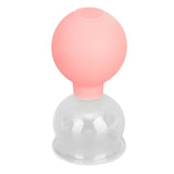 Glass Silicone Cupping Cup Vacuum Suction Massage Therapy for Face Skin Beauty Tool Model 4