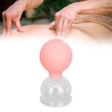Glass Silicone Cupping Cup Vacuum Suction Massage Therapy for Face Skin Beauty Tool Model 4 - Extra Image