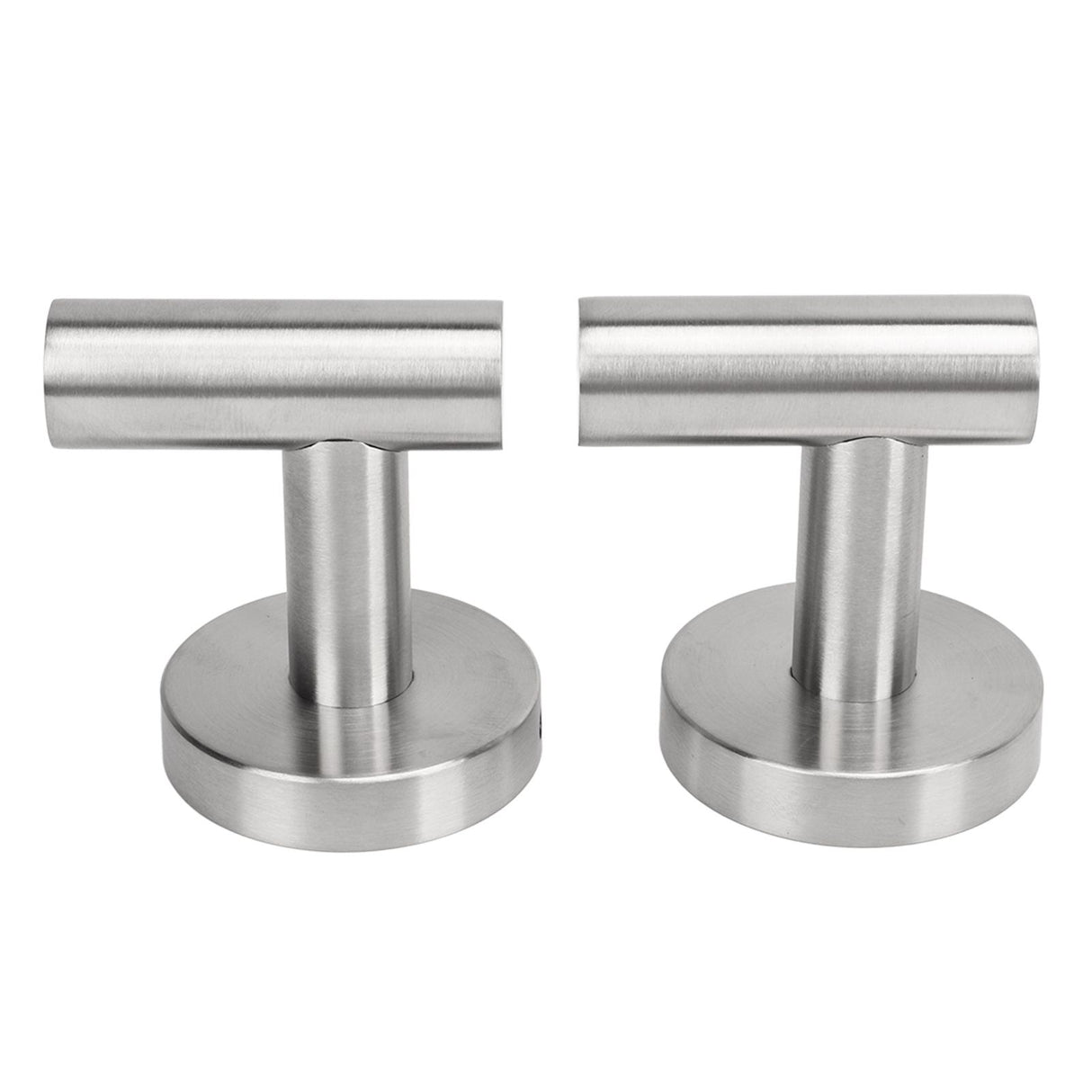 Towel Hooks Stainless Steel Wall Mounted Heavy Duty Robe Hook Holder for Coat Hat Bathroom Kitchen Silver