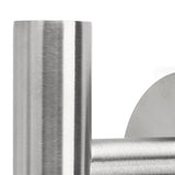Towel Hooks Stainless Steel Wall Mounted Heavy Duty Robe Hook Holder for Coat Hat Bathroom Kitchen Silver