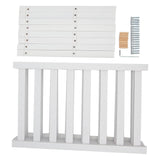 4 Tier Shoe Rack White Stackable Shoes Rack Organizer Multifunctional Bamboo Shoe Rack for Home Hotel Dorm